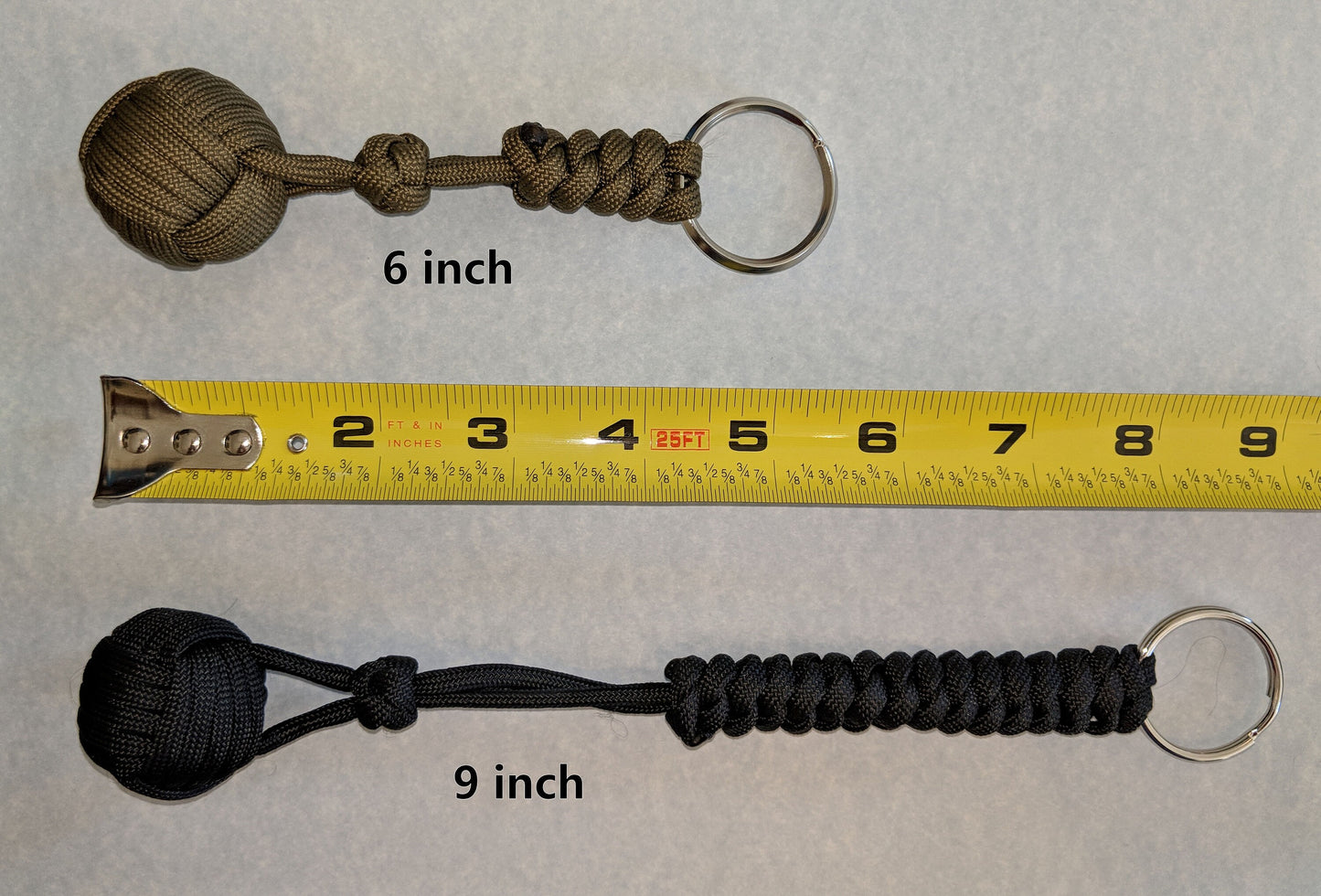 Monkey Fist Key Chain (1.4" head)